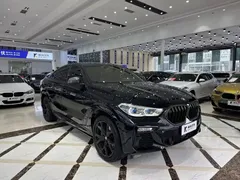 2021 BMW X6 M, чёрный — фото 4