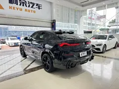 2021 BMW X6 M, чёрный — фото 17