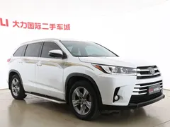 2021 Toyota Highlander 2.0T 4WD Luxury 7, белый — фото 3