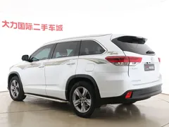 2021 Toyota Highlander 2.0T 4WD Luxury 7, белый — фото 9