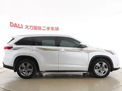 2021 Toyota Highlander 2.0T 4WD Luxury 7, белый — фото 16