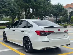 2022 Honda Civic 240TURBO CVT, белый — фото 6