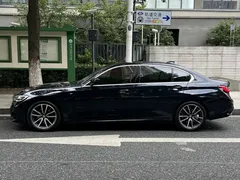 2022 BMW 3 Series 325Li M Sport, чёрный — фото 3