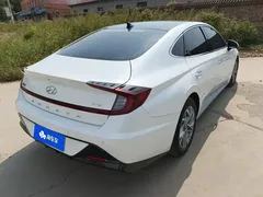 2020 Hyundai Sonata 270TGDi DCT GLS Elite, белый — фото 3