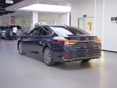 2021 Lexus ES 300h, синий — фото 7