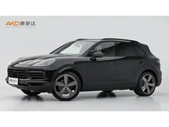 2022 Porsche Cayenne /3.0T/23 Platinum, чёрный — фото 1