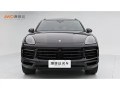 2022 Porsche Cayenne /3.0T/23 Platinum, чёрный — фото 2