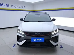 2021 Geely Coolray 1.4T DCT Diamond, белый — фото 2