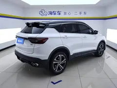 2021 Geely Coolray 1.4T DCT Diamond, белый — фото 3