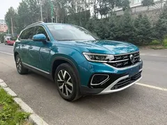 2023 Volkswagen Tayron 280TSI 2WD Luxury Plus Advanced, синий — фото 3