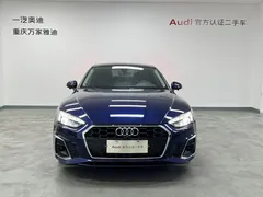 2021 Audi A5 Sportback 40 TFSI, синий — фото 3
