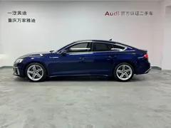 2021 Audi A5 Sportback 40 TFSI, синий — фото 6