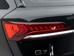 2021 Audi Q7 55 TFSI quattro S line, чёрный — фото 26