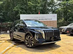 2024 Hongqi HS7 2.0T PHEV 4WD 6, чёрный — фото 4