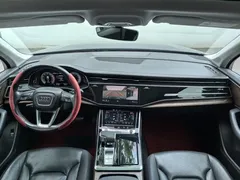 2021 Audi Q7 45 TFSI quattro S line, синий — фото 7