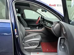 2021 Audi Q7 45 TFSI quattro S line, синий — фото 11