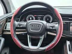 2021 Audi Q7 45 TFSI quattro S line, синий — фото 18