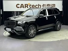 2022 Mercedes-Benz Maybach GLS 480 4MATIC, чёрный — фото 1