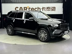 2022 Mercedes-Benz Maybach GLS 480 4MATIC, чёрный — фото 2