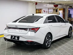 2022 Hyundai Elantra 1.5L CVT LUX Premium, белый — фото 21