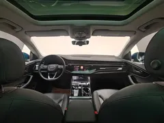 2021 Audi Q8 45 TFSI, синий — фото 9