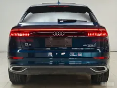 2021 Audi Q8 45 TFSI, синий — фото 20