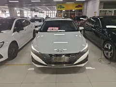 2021 Hyundai Elantra 1.5L CVT GLX Elite, белый — фото 3