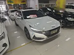 2021 Hyundai Elantra 1.5L CVT GLX Elite, белый — фото 4
