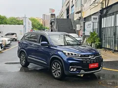 2020 Chery Tiggo 8 290TGDI AT Elite, синий — фото 3