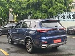 2020 Chery Tiggo 8 290TGDI AT Elite, синий — фото 7