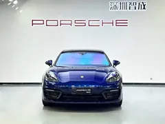 2022 Porsche Panamera Platinum 2.9T, синий — фото 2