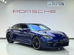 2022 Porsche Panamera Platinum 2.9T, синий — фото 3