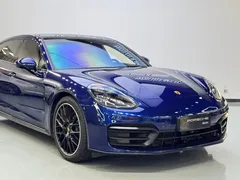 2022 Porsche Panamera Platinum 2.9T, синий — фото 13