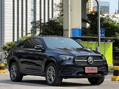 2020 Mercedes-Benz GLE Coupe GLE 450 4MATIC SUV, синий — фото 4