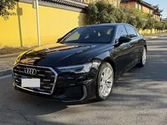 2022 Audi A6L 45 TFSI, чёрный — фото 1