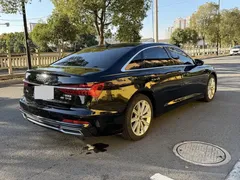 2022 Audi A6L 45 TFSI, чёрный — фото 4