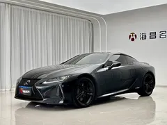 2021 Lexus LC 500h, чёрный — фото 3