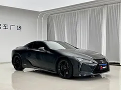 2021 Lexus LC 500h, чёрный — фото 4