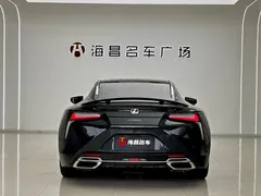 2021 Lexus LC 500h, чёрный — фото 19