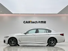 2021 BMW 5 Series 5 530Li xDrive M, белый — фото 2