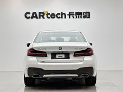 2021 BMW 5 Series 5 530Li xDrive M, белый — фото 4