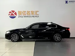 2022 BMW 5 Series 5 530Li M, чёрный — фото 4