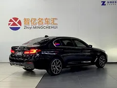 2022 BMW 5 Series 5 530Li M, чёрный — фото 5