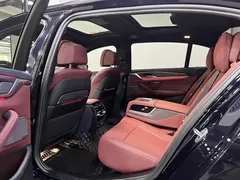 2022 BMW 5 Series 5 530Li M, чёрный — фото 7
