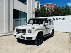 2022 Mercedes-Benz G-Class G 500, белый — фото 1