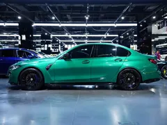 2023 BMW M3, зелёный — фото 10