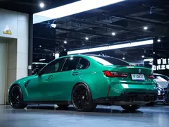 2023 BMW M3, зелёный — фото 11