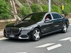 2021 Mercedes-Benz Maybach S-Class S 480 4MATIC, чёрный — фото 2