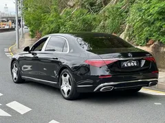 2021 Mercedes-Benz Maybach S-Class S 480 4MATIC, чёрный — фото 3