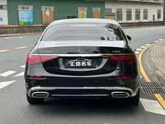 2021 Mercedes-Benz Maybach S-Class S 480 4MATIC, чёрный — фото 4